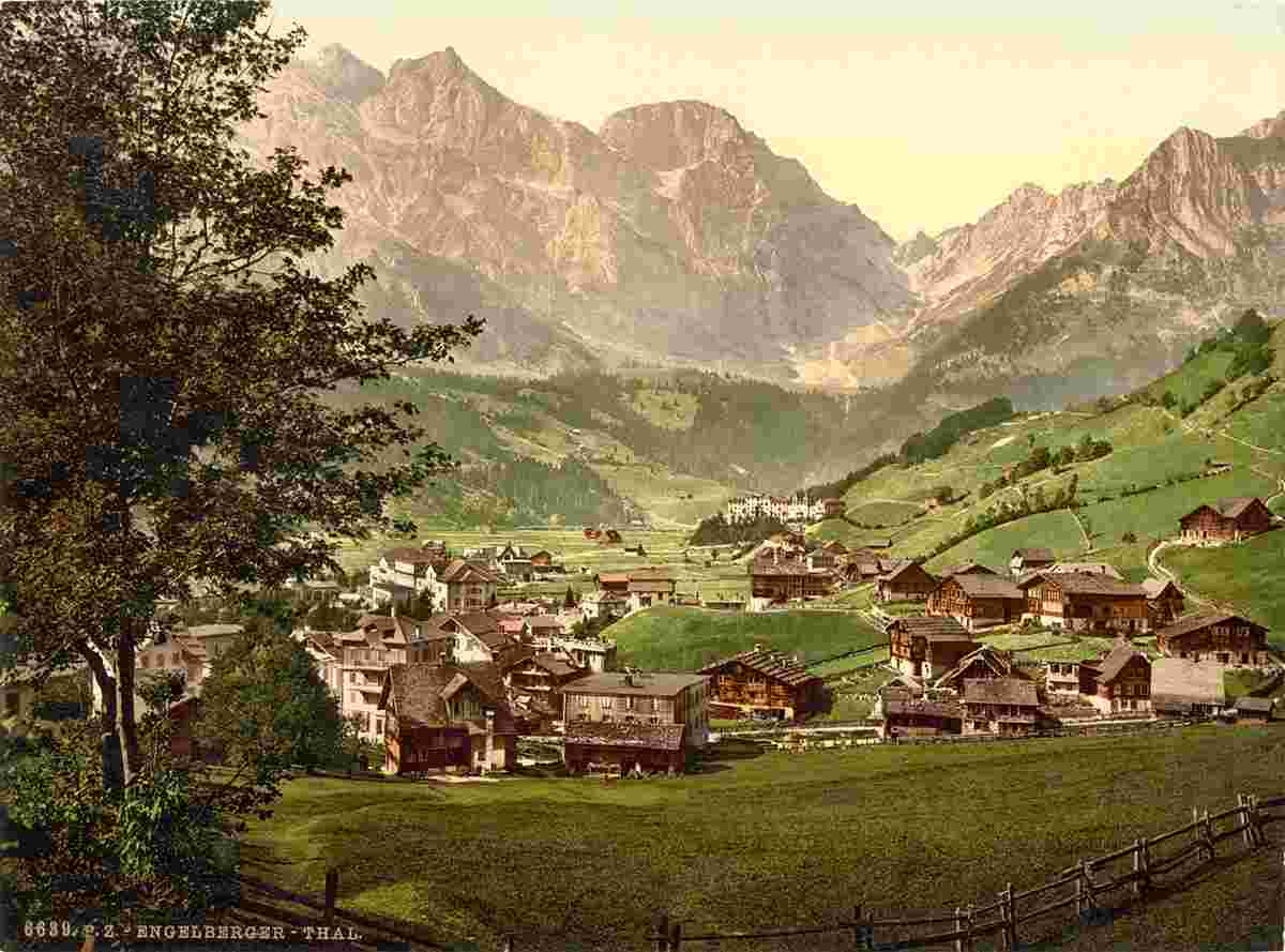 Engelberg. Engelberg-Tal und Juchli-Pass, 1905