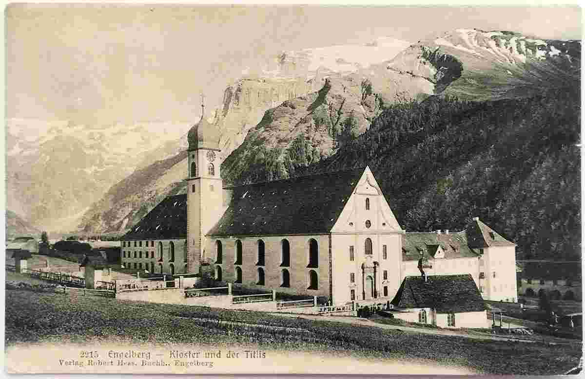 Engelberg. Kloster und Titlis, 1910