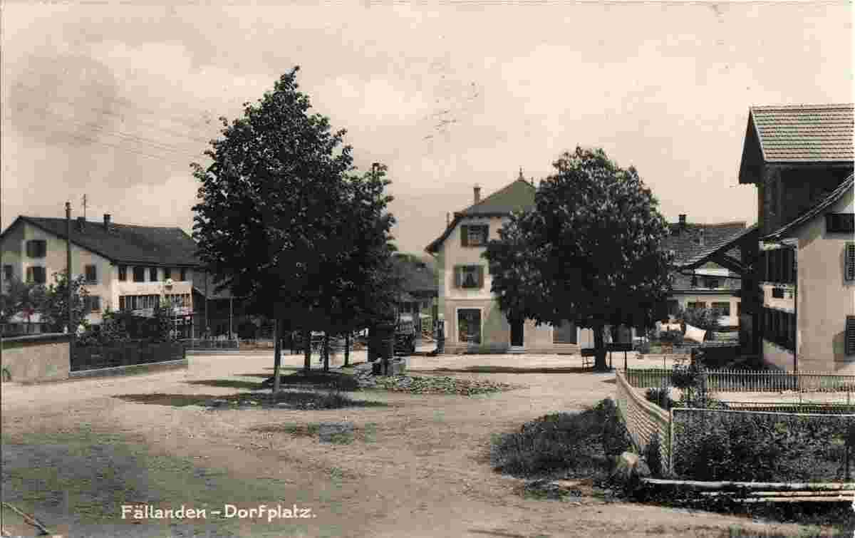 Fällanden. Dorfplatz, 1930