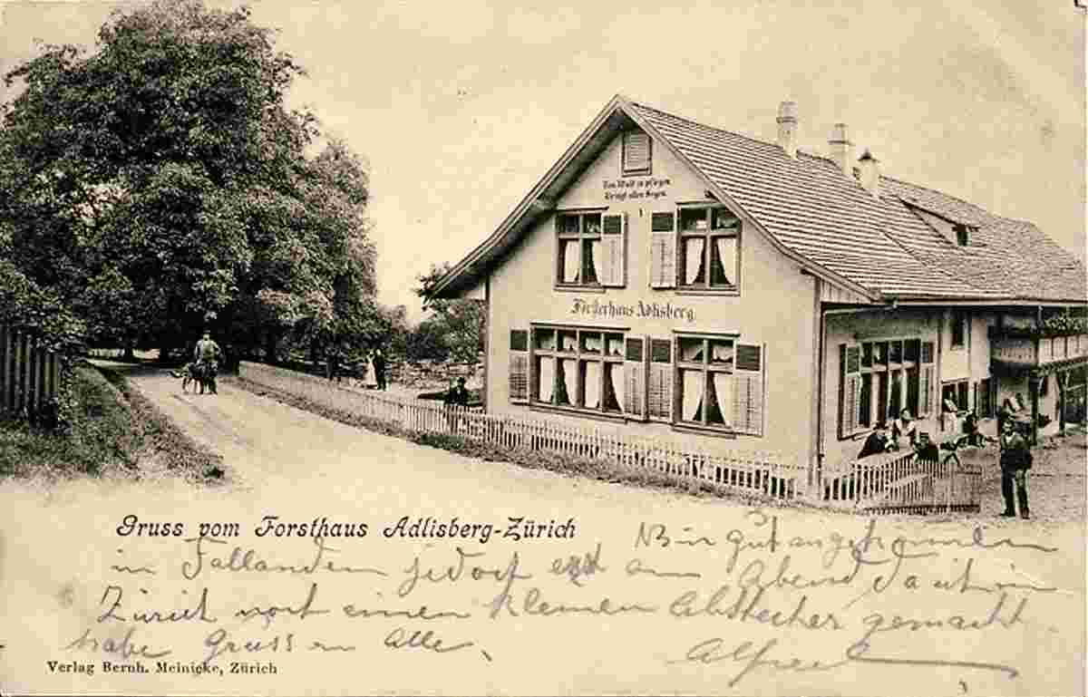 Fällanden. Forsthaus Adlisberg, 1907
