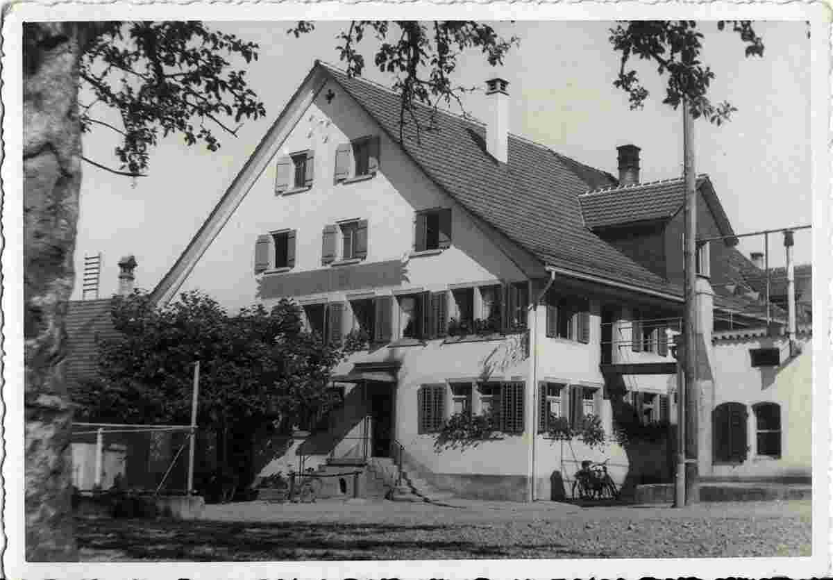 Fällanden. Restaurant und Metzgerei 'Zum Kreuz', 1942