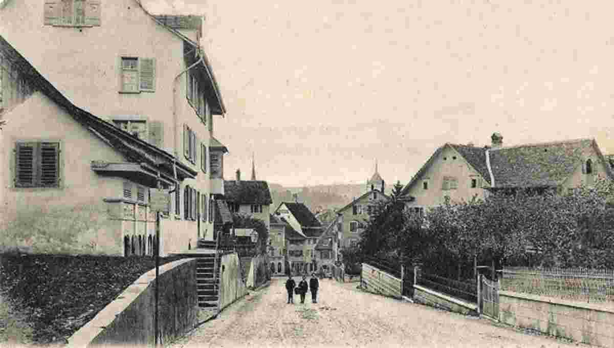 Feuerthalen. Dorfstrasse, 1923