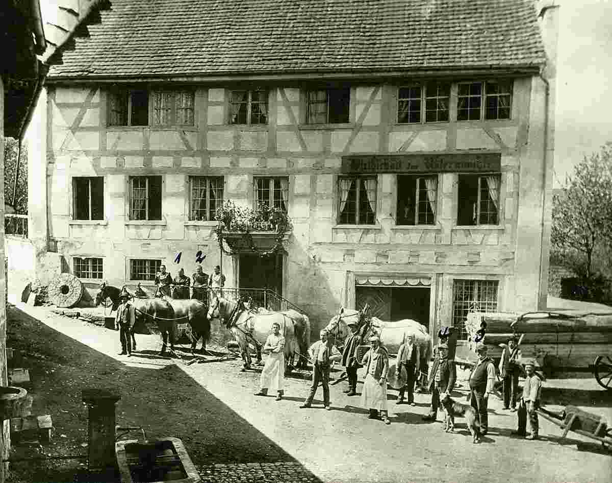Flaach. Untermühle, 1897