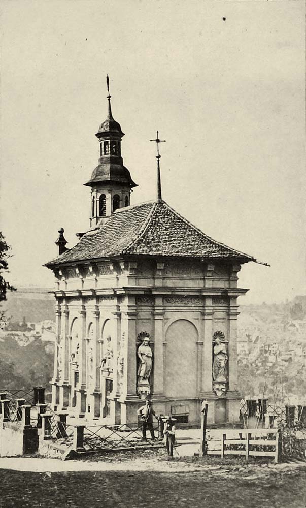 Freiburg im Üechtland. Chapelle de Lorette, um 1880