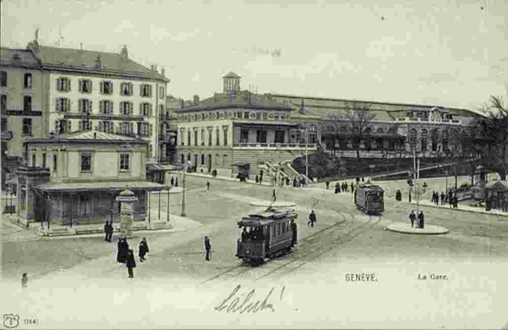 Genève. Straßenbahn