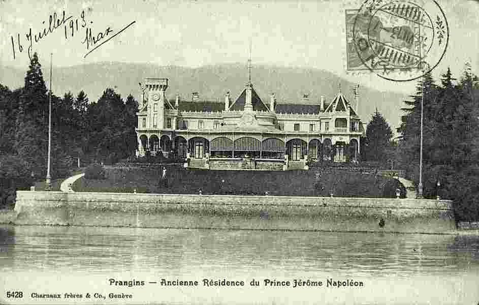 Gland. Ancienne résidence du Prince Napoléon