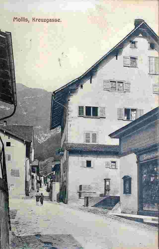 Glarus Nord. Mollis - Kreuzgasse, 1919