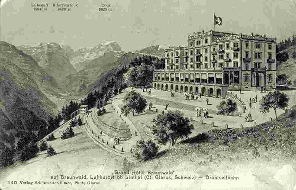 Glarus. Grand Hotel Braunwald