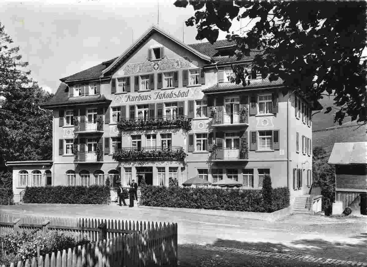 Gonten. Kurhaus Jakobsbad, 1961