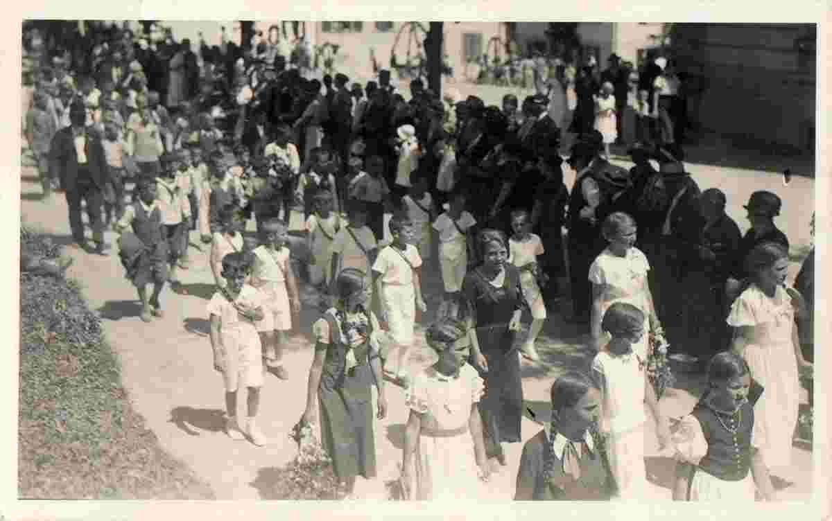 Haslen. Jugendumzug, 1934
