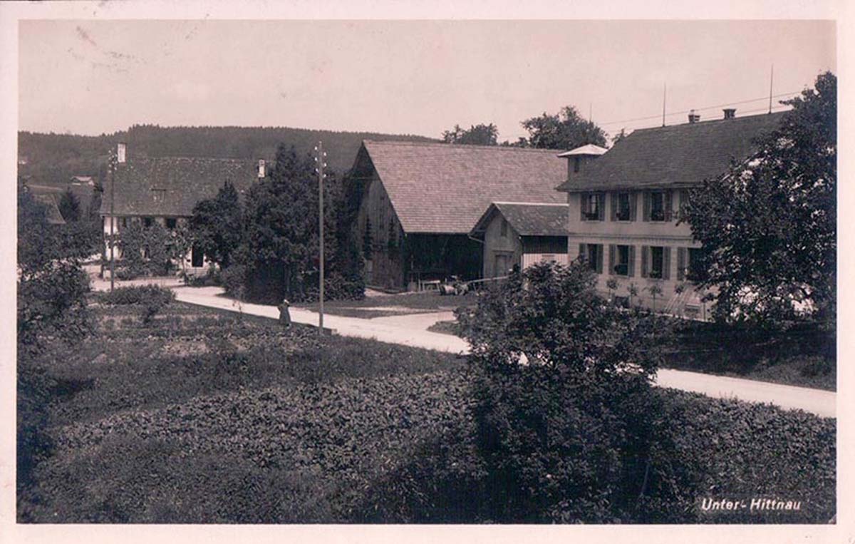 Hittnau. Unter Hittnau, 1927