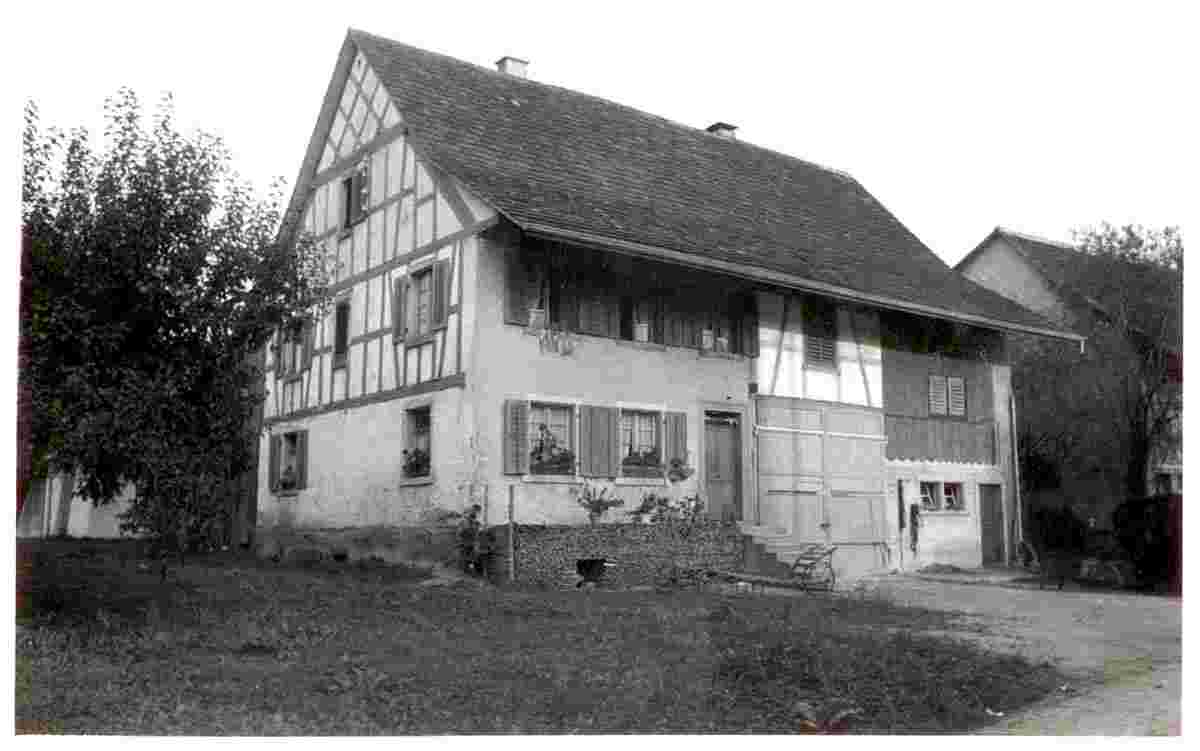Höri. Bauernhaus, 1936