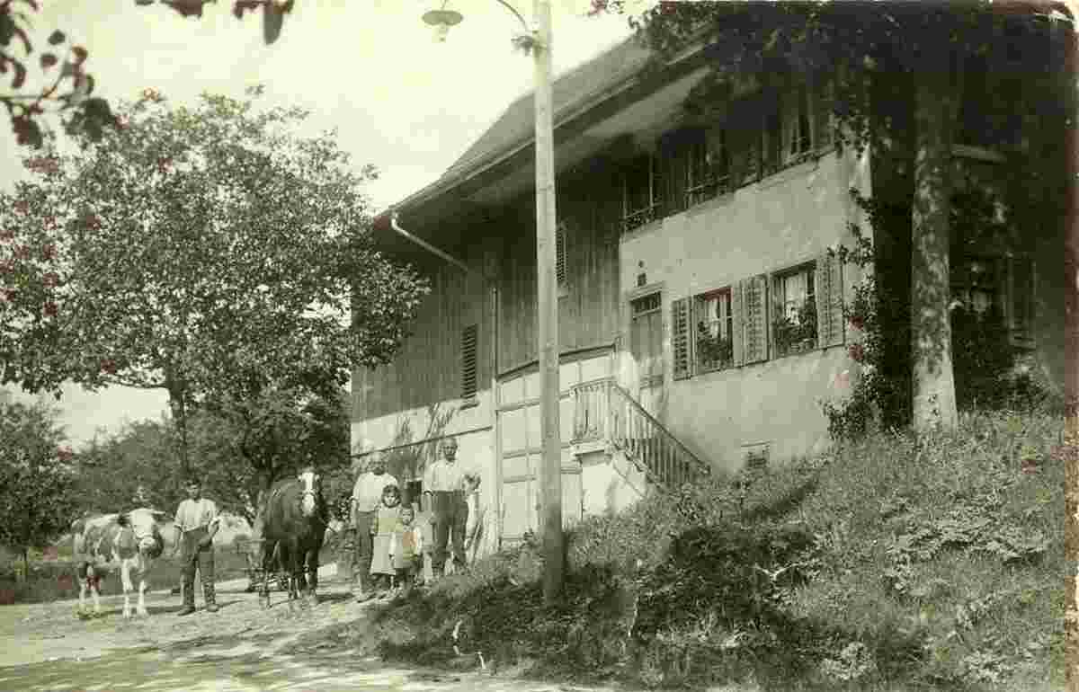 Höri. Oberhöri - Bauernfamilie, 1934
