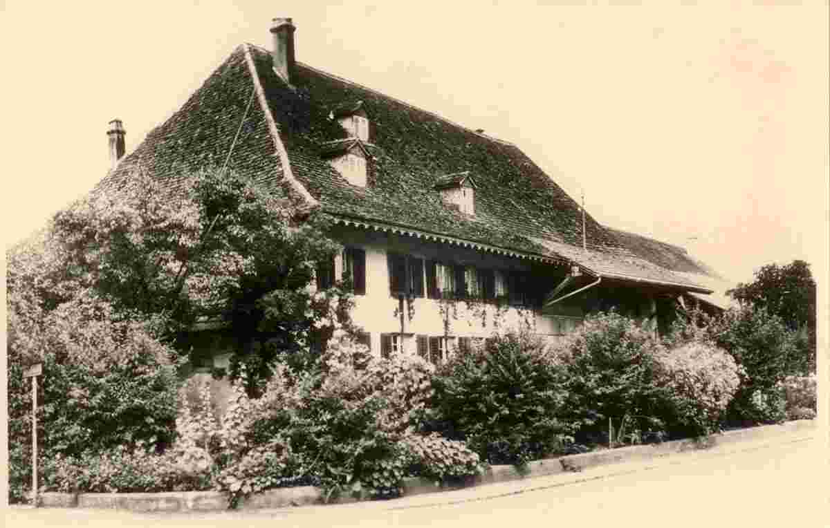 Höri. Oberhöri - Bauernhaus bei der Glattbrücke, 1948