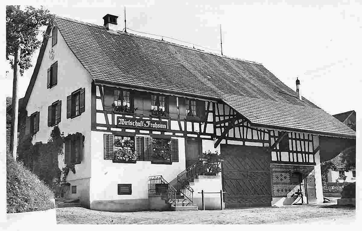 Humlikon. Restaurant Frohsinn, 1944