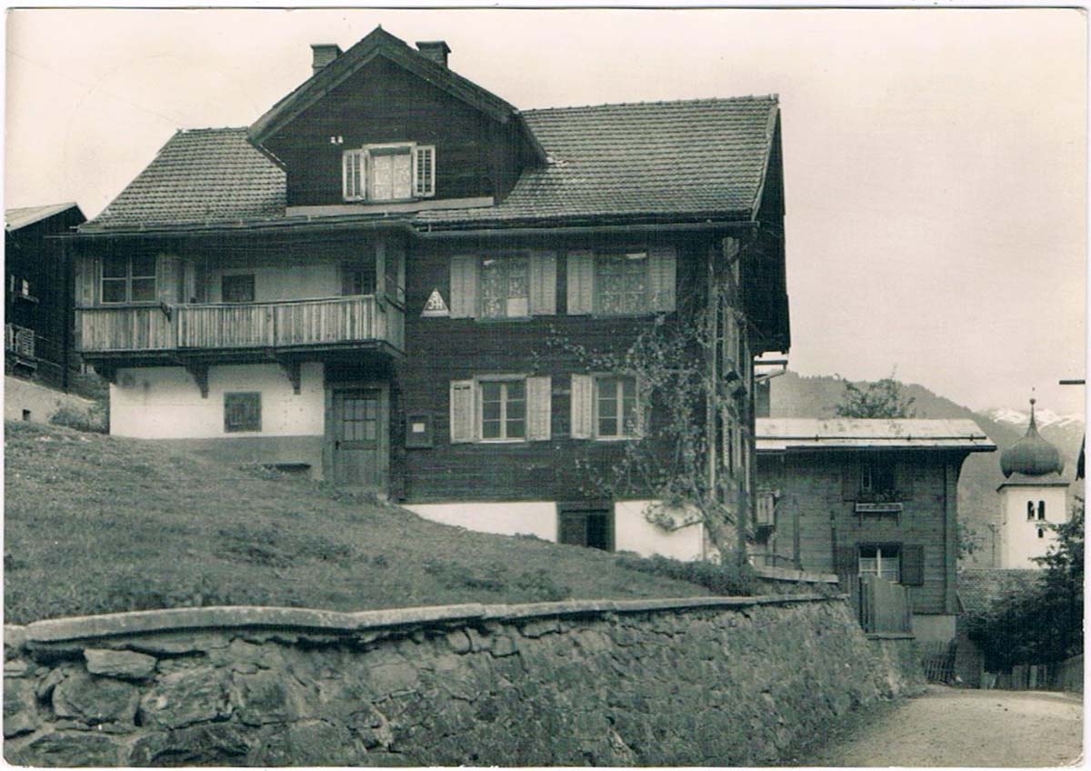 Ilanz (Glion). Luven - Jugendherberge, 1968