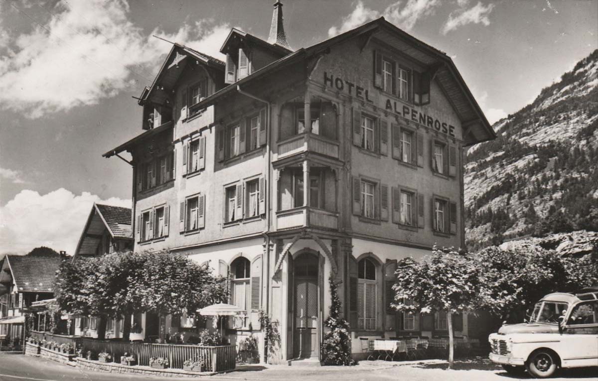 Innertkirchen. Hotel Alpenrose