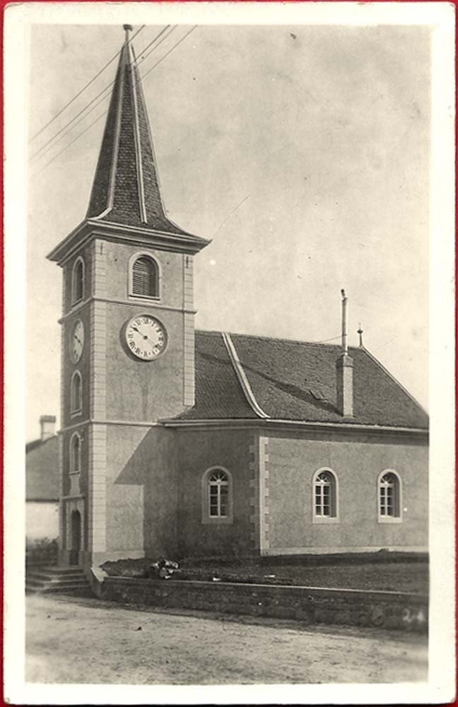 Jorat-Menthue. Villars-Tiercelin - Kirche