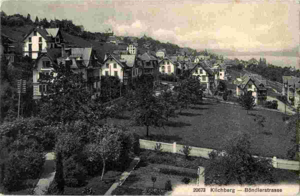 Kilchberg. Böndlerstraße, 1912