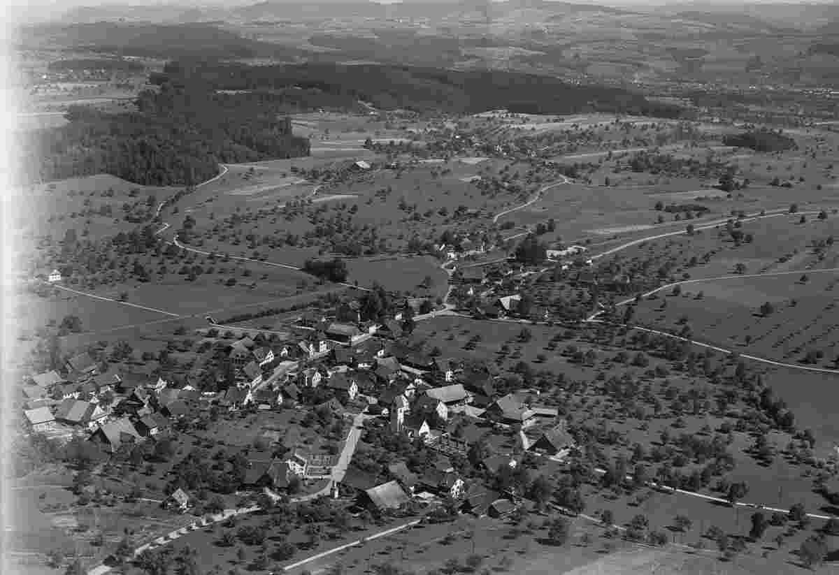 Blick auf Knonau, 1952