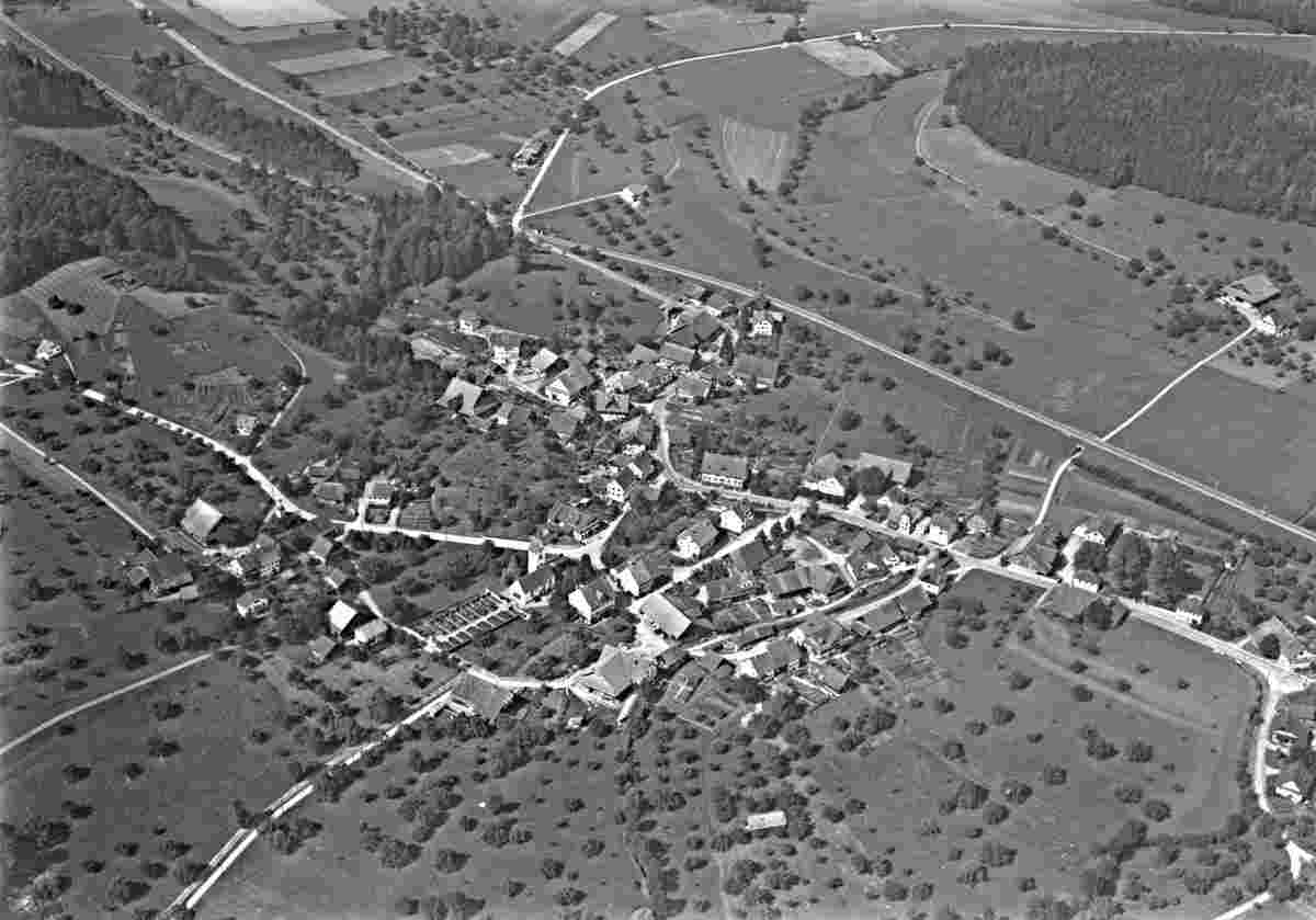 Blick auf Knonau, 1955