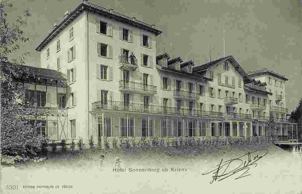 Kriens. Hotel 'Sonnenberg'