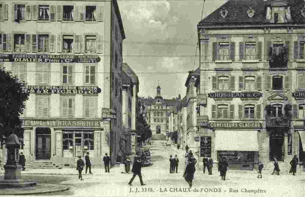 La Chaux-de-Fonds. Rue Champêtre
