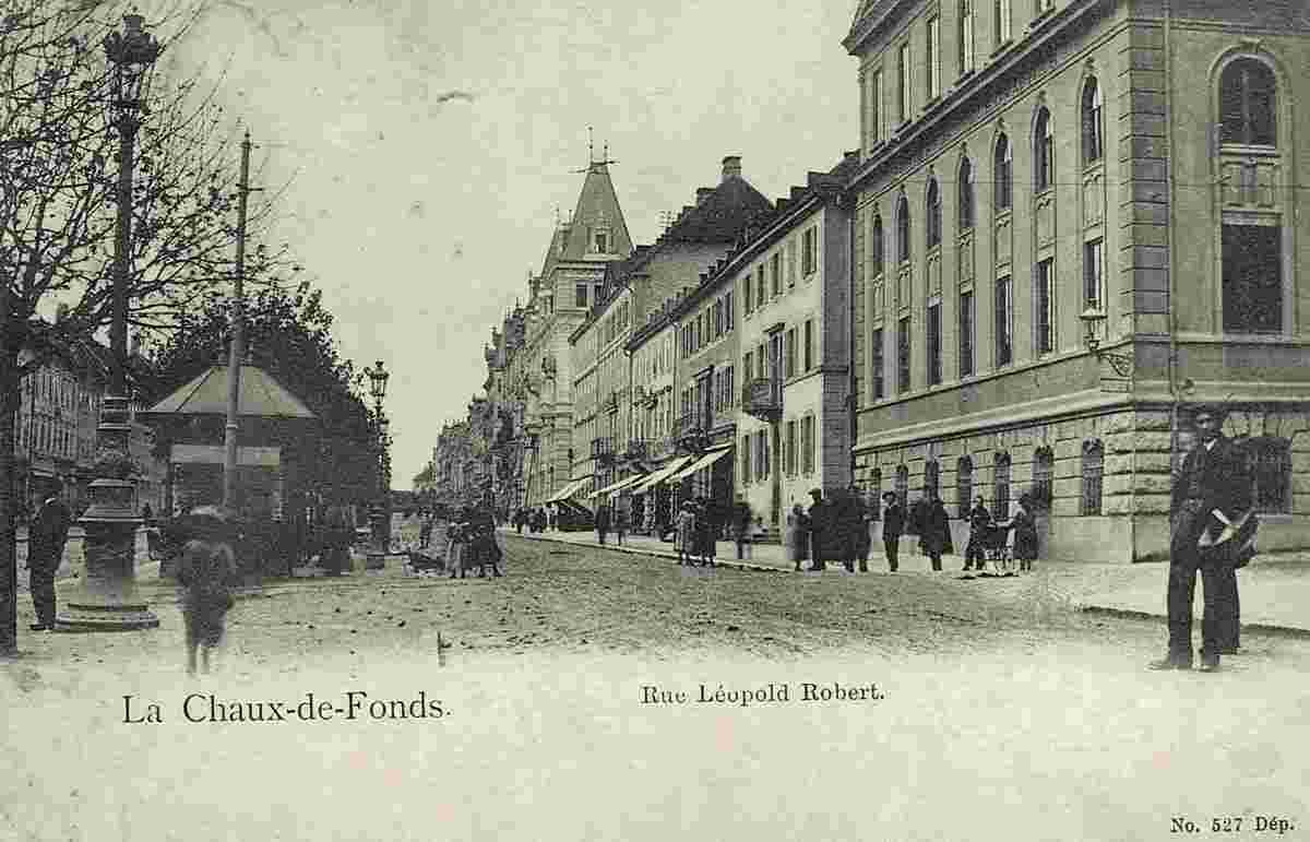 La Chaux-de-Fonds. Rue Leopold Robert