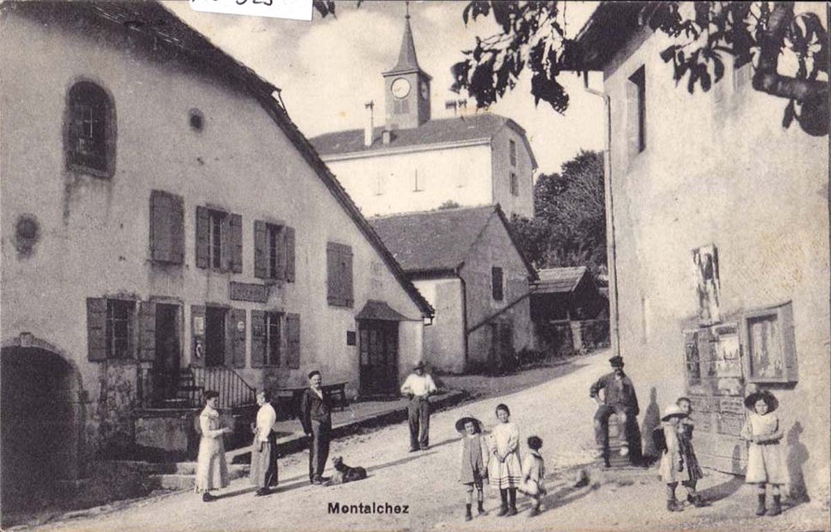 La Grande Béroche. Montalchez - Panorama du Rue