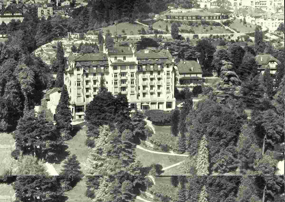 Lausanne. Hotel Savoy, um 1940