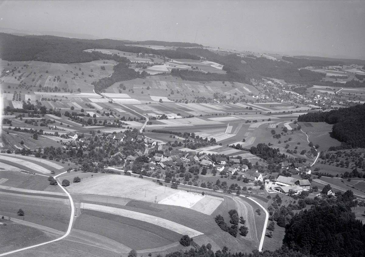 Blick auf Lufingen, 1959