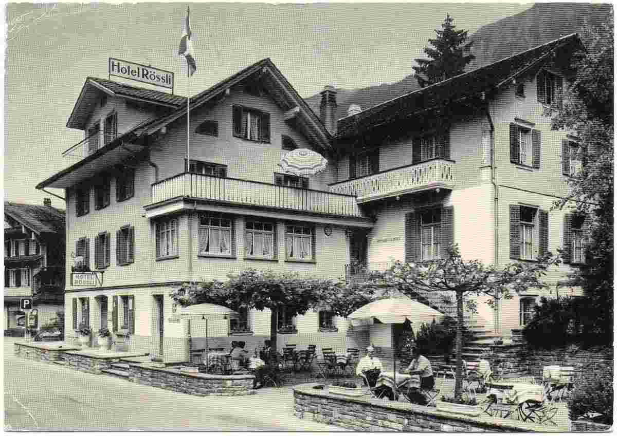Lungern. Hotel 'Rössli', 1965