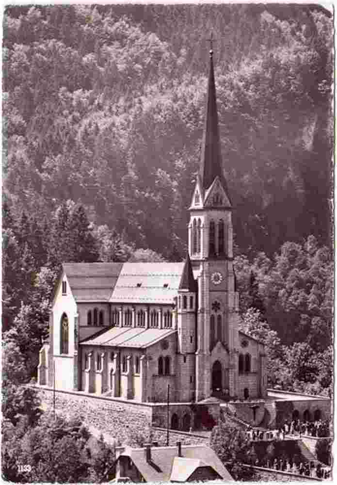 Lungern. Pfarrkirche, 1955