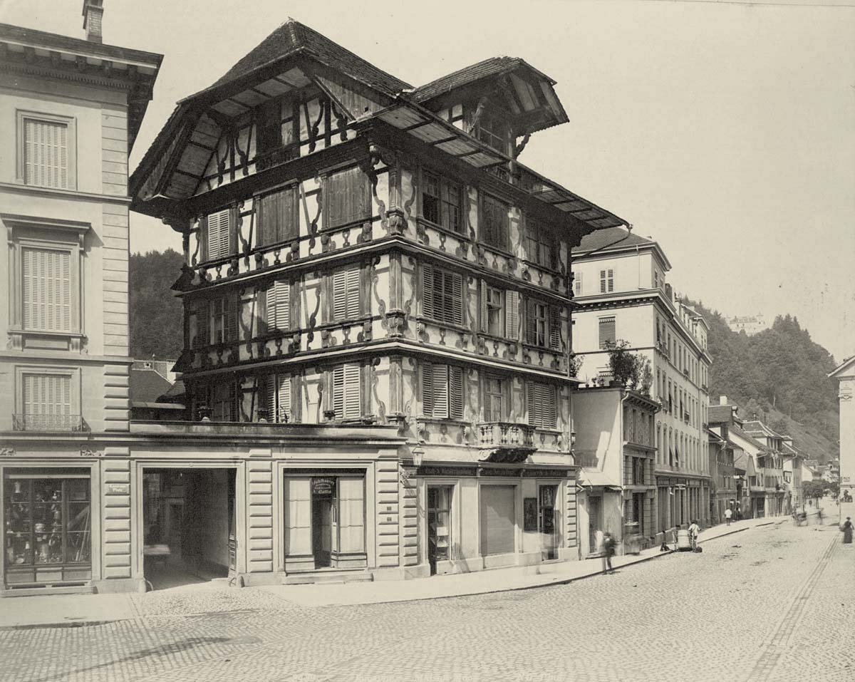 Luzern. Maison, 1884-1892