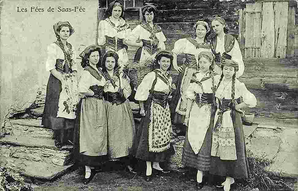 Martigny. Les Fées de Saas-Fée, 1910