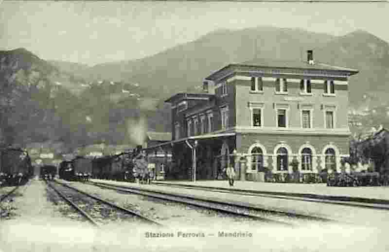 Mendrisio. Stazione Ferrovia, 1910
