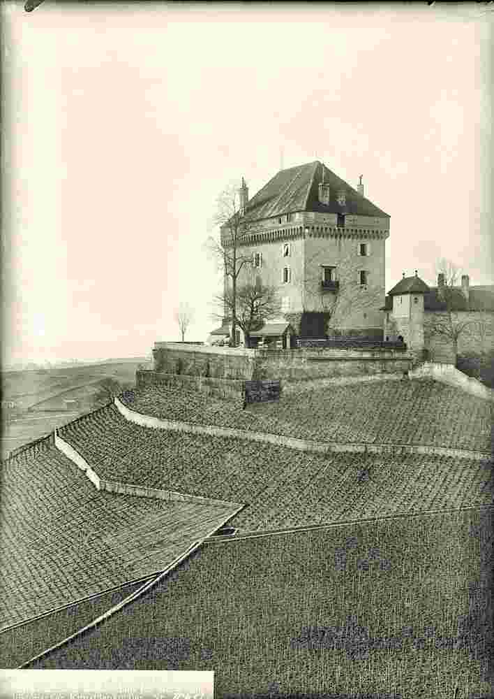 Montreux. Clarens, Château du Châtelard, 1898