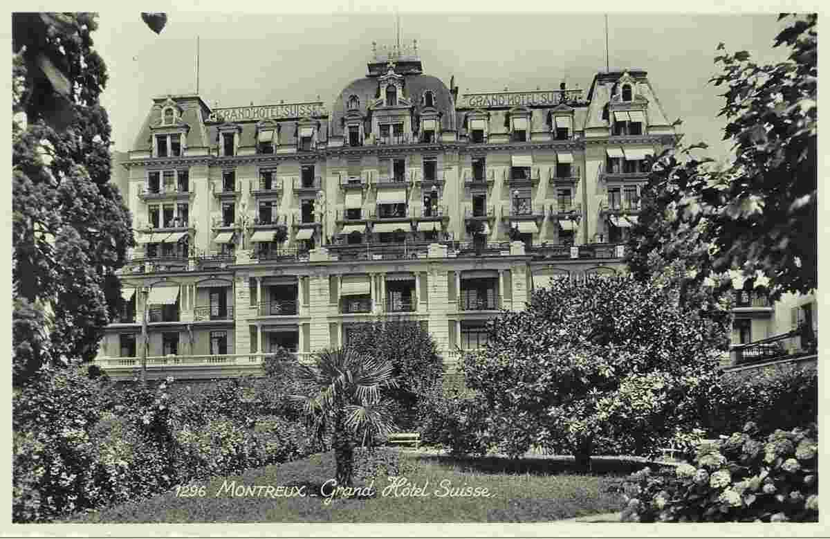 Montreux. Grand Hotel 'Suisse', 1960