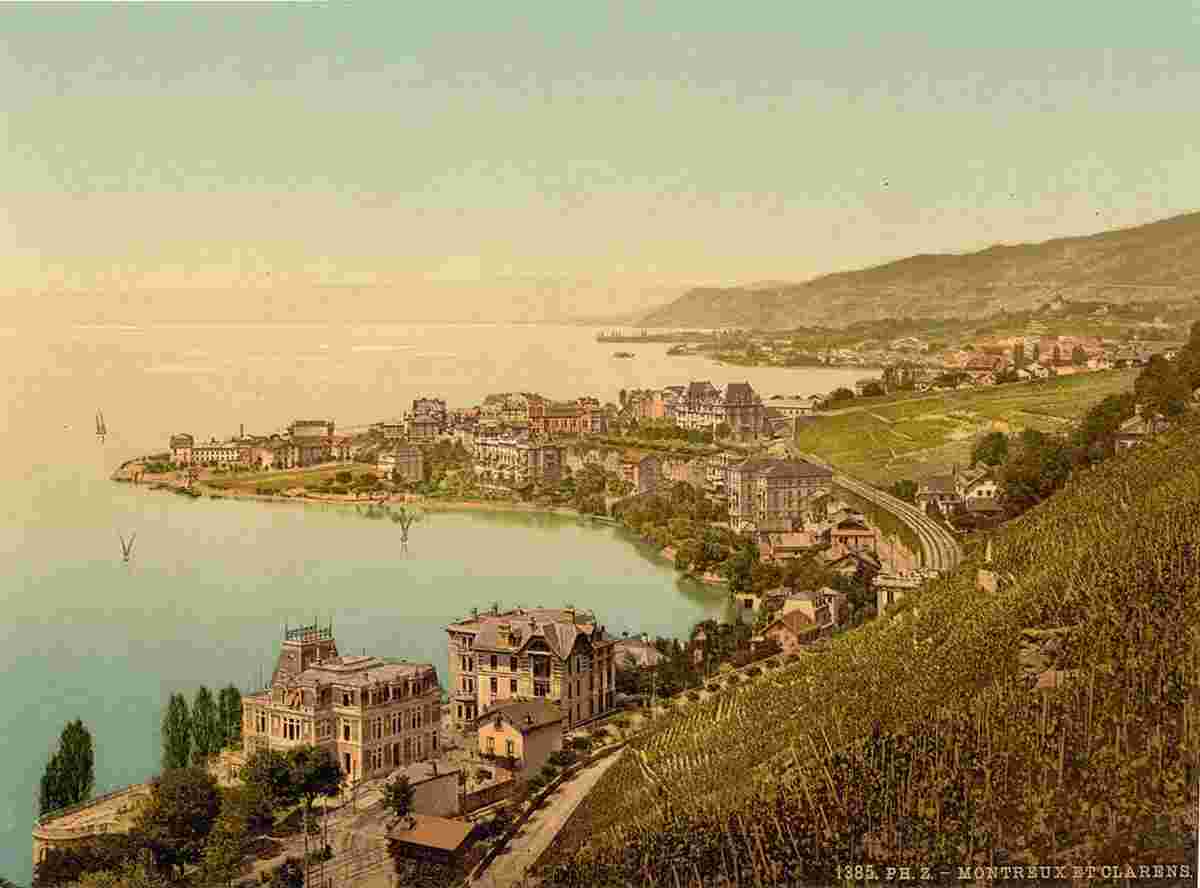 Montreux et Clarens, Lac de Genève