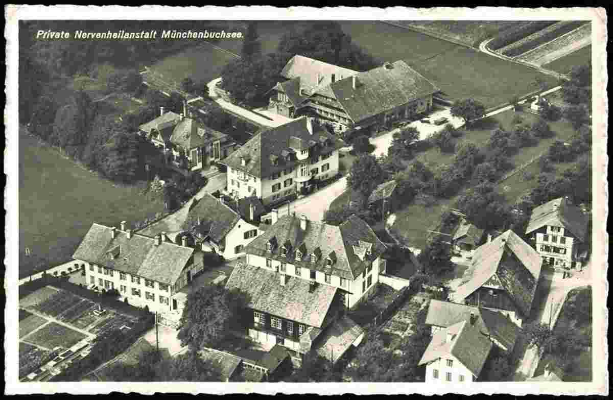 Münchenbuchsee. Private Nervenheilanstalt, 1938