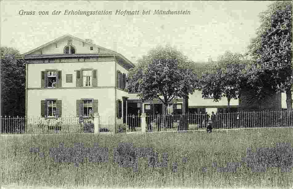 Münchenstein. Erholungsstation Hofmatt