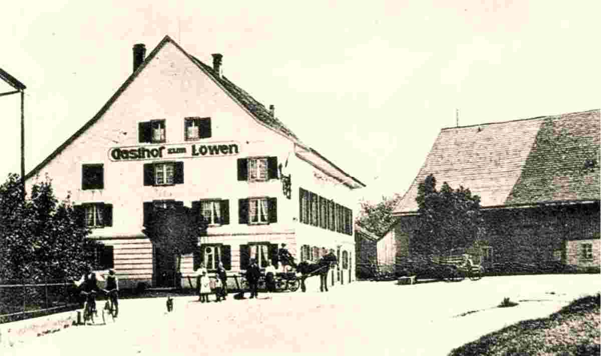 Niederglatt. Gasthof Löwen, um 1920