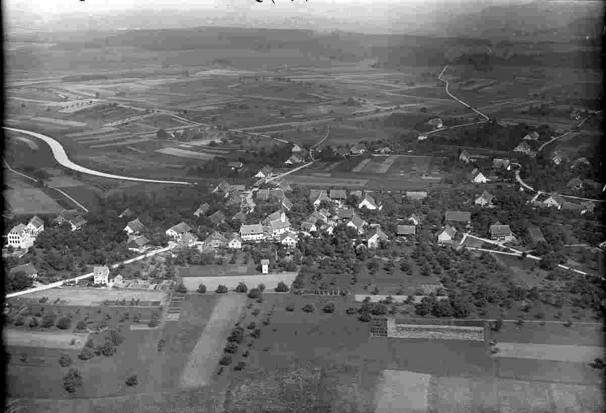 Blick auf Oberglatt, 1924