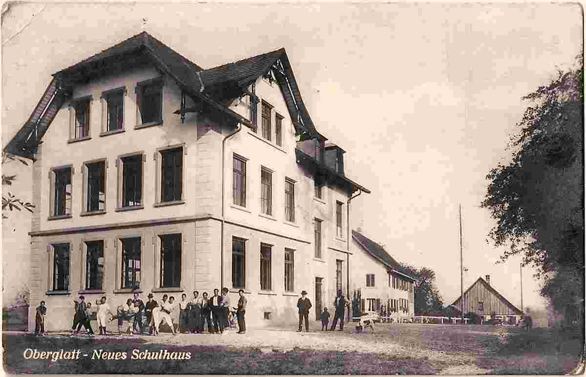 Oberglatt. Neues Schulhaus, 1933