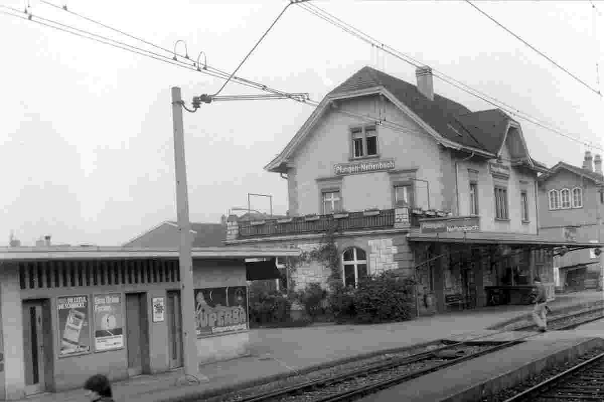Bahnhof Pfungen-Neftenbach, 1983