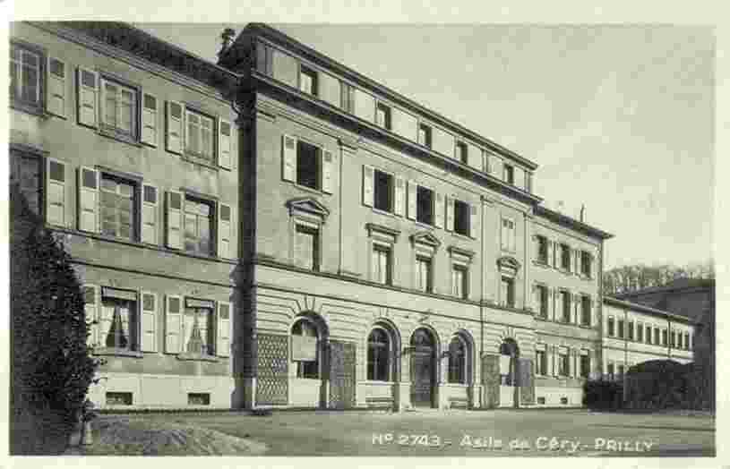 Prilly. Asile de Céry, Hôpital psychiatrique, 1931