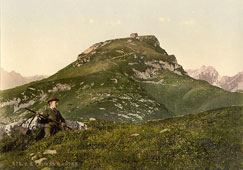 Appenzell Innerrhoden. View of Heiden, circa 1890