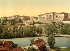 Bern. The Federal Palaces, circa 1890
