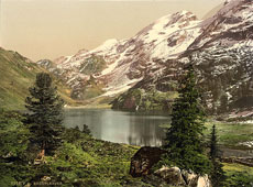 Bernese Oberland. Engstlen Lake, circa 1890