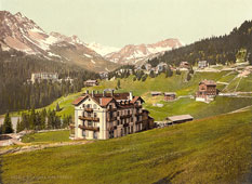Grisons. Arosa, the Seehof, circa 1890